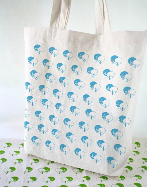 Printed Organic Cotton Tote